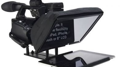 Photo of Conference Teleprompter System!