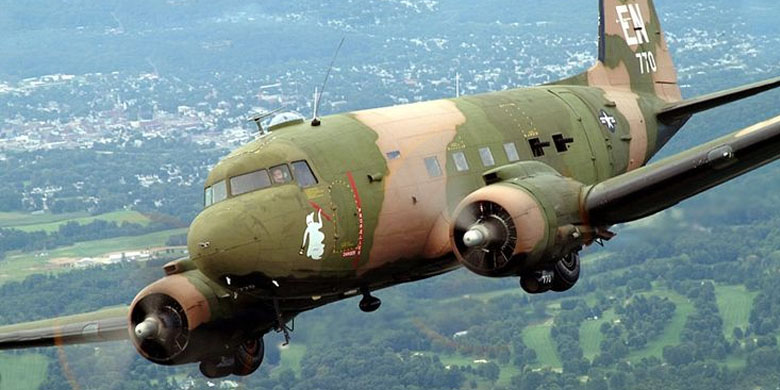 Photo of Pesawat Terbang Legendaris Douglas AC-47 Spooky