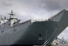 Photo of HMAS Canberra, Kapal Perang Terbesar Australia Yang Singgah di Jakarta.